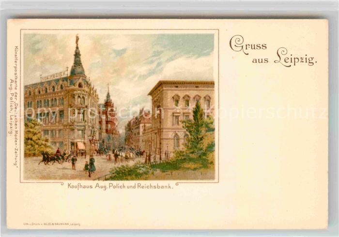 LEIPZIG Sachsen Kaufhaus Reichsbank