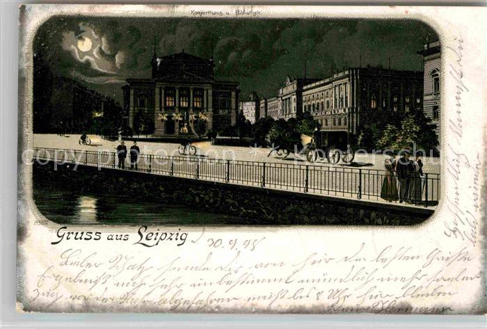 LEIPZIG Sachsen Konzerthaus Bibliothek