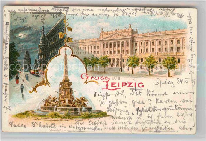 LEIPZIG Sachsen Reichsgericht Sieges Denkmal