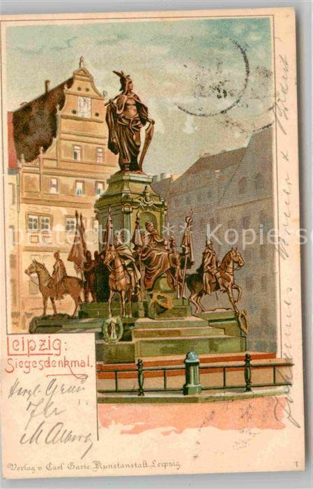 LEIPZIG Sachsen Sieges Denkmal