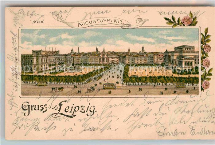 LEIPZIG Sachsen Augustusplatz