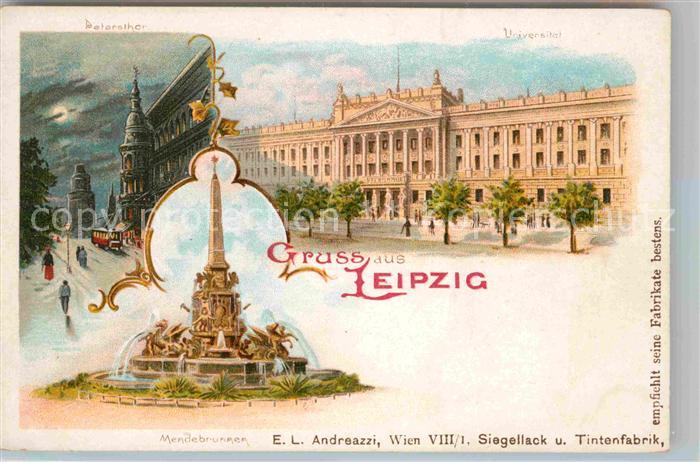 LEIPZIG Sachsen Universitaet Peterstor