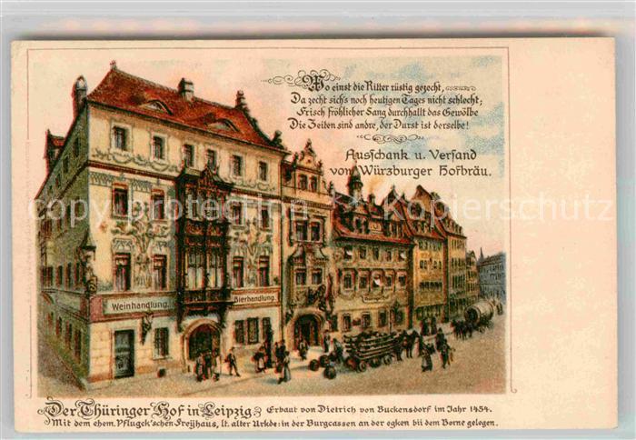 LEIPZIG Sachsen Thueringer Hof