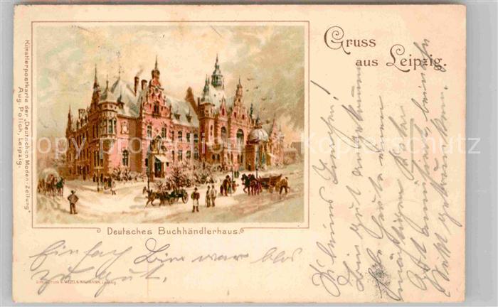 LEIPZIG Sachsen Deutsches Buchhaendlerhaus