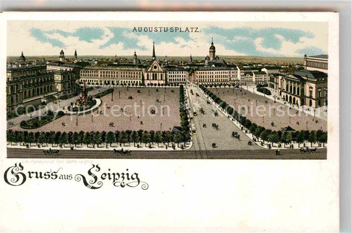 LEIPZIG Sachsen Augustusplatz