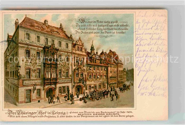 LEIPZIG Sachsen Thueringer Hof