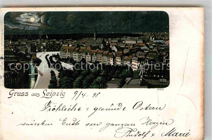 LEIPZIG Sachsen Gesamtansicht