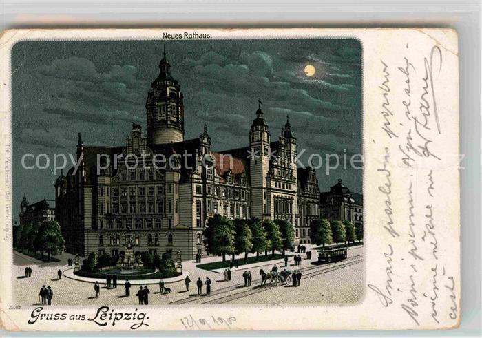 LEIPZIG Sachsen Neues Rathaus