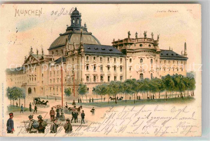 Muenchen Bayern Justiz Palast
