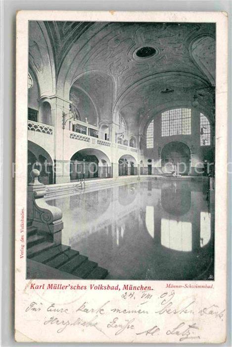 Muenchen Bayern Karl Mueller'sches Volksbad