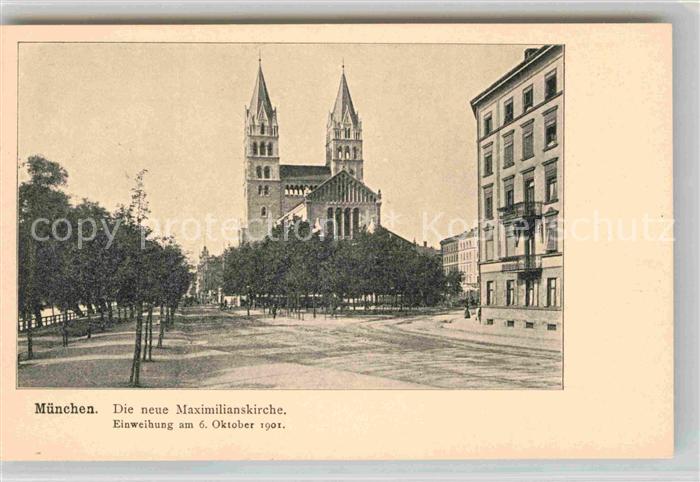 Muenchen Bayern Maximilianskirche