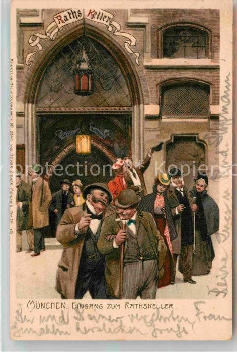 Muenchen Bayern Ratskeller
