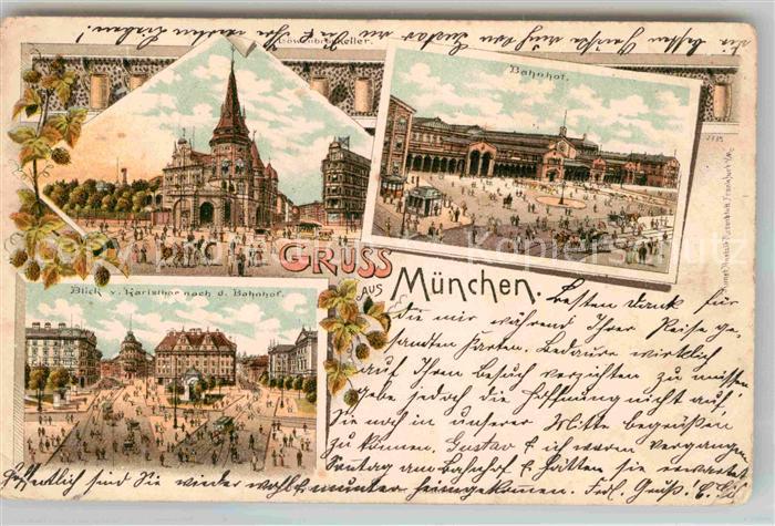 Muenchen Bayern Bahnhof