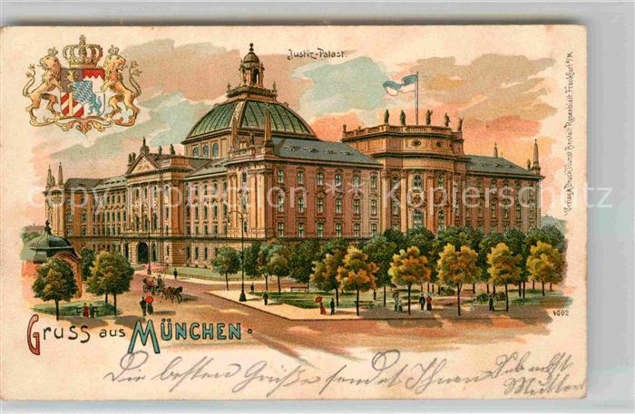 Muenchen Bayern Justiz Palast