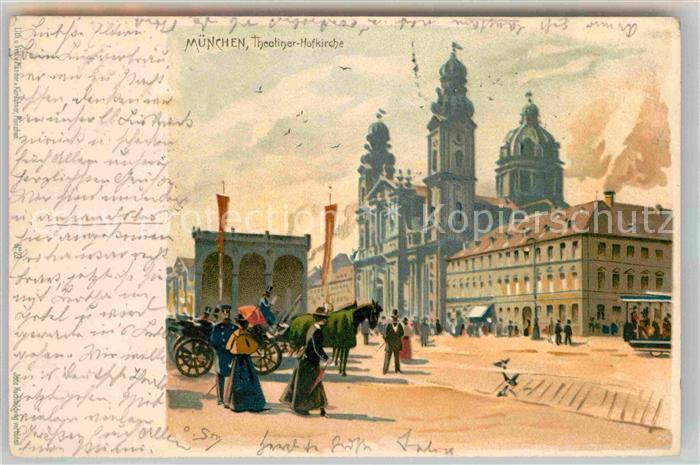 Muenchen Bayern Theatiner Hofkirche