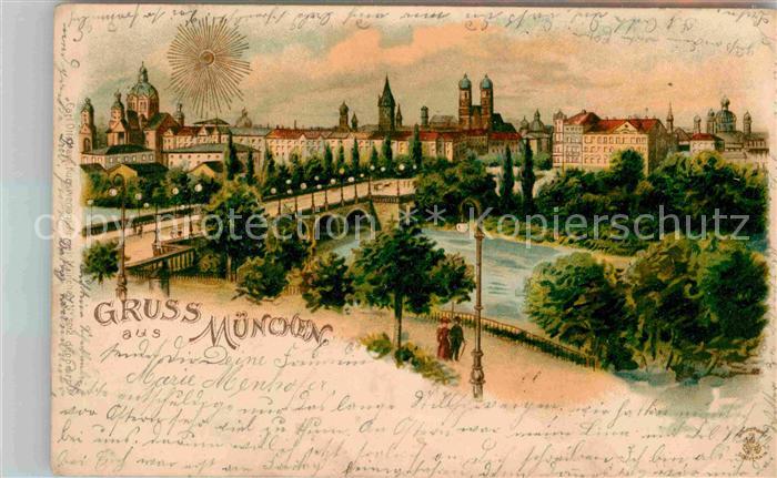 Muenchen Bayern Panorama