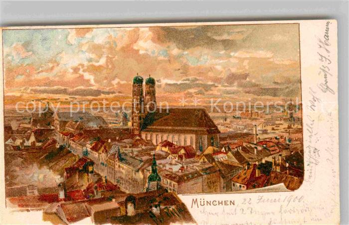 Muenchen Bayern Frauenkirche