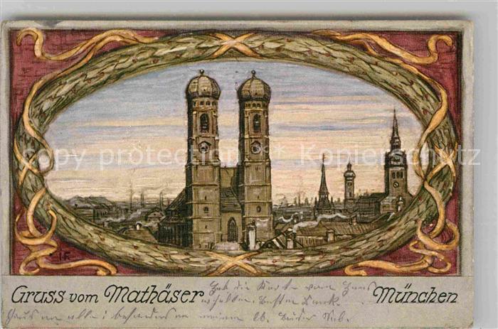 Muenchen Bayern Frauenkirche