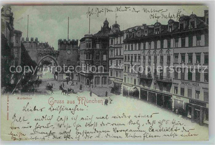 Muenchen Bayern Karlstor