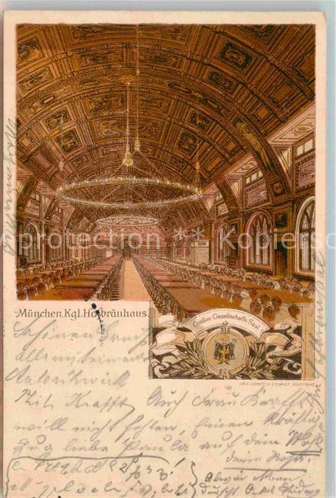 Muenchen Bayern Koenigliches Hofbraeuhaus