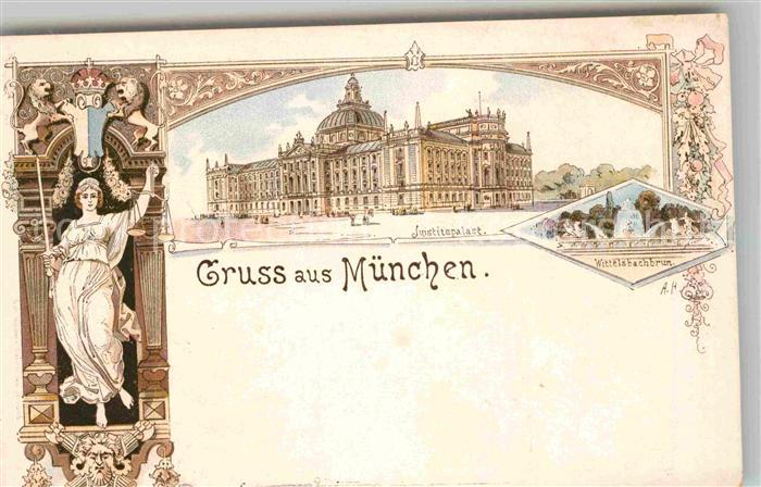 Muenchen Bayern Justizpalast