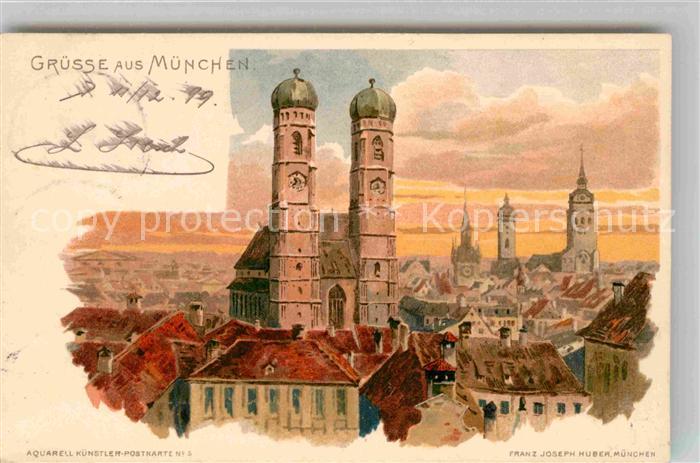 Muenchen Bayern Frauenkirche