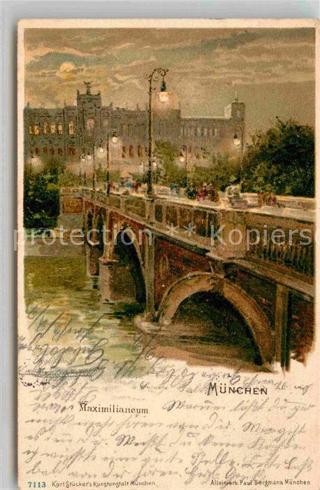 Muenchen Bayern Maximilaneum