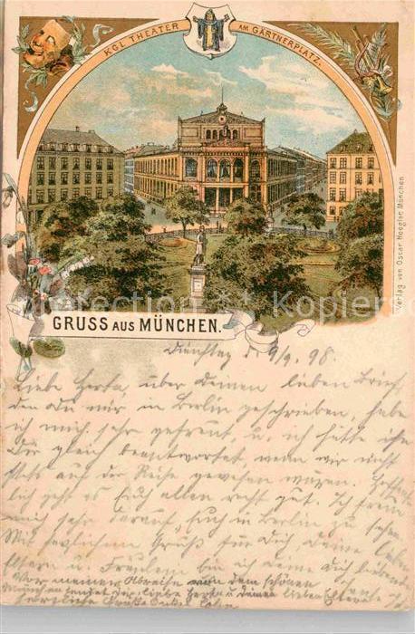 Muenchen Bayern Koenigliches Theater