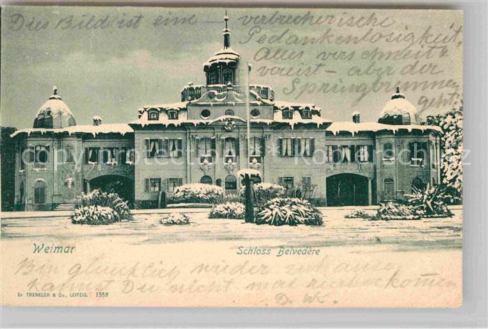 Weimar Thueringen Schloss Belvedere