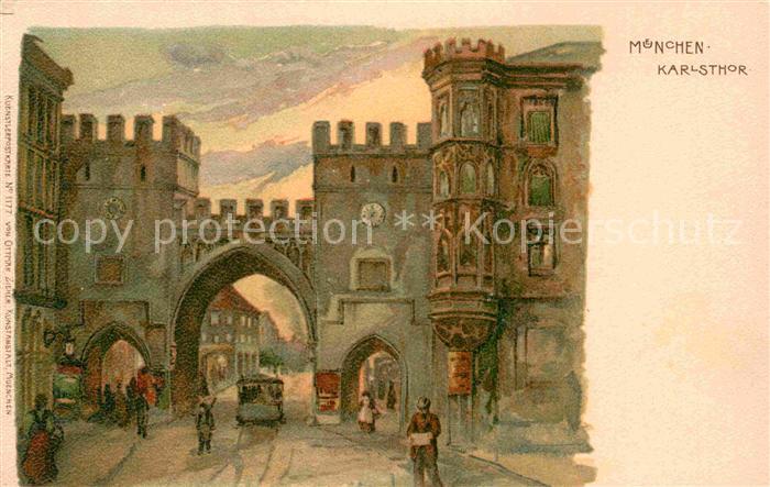 Muenchen Bayern Karlstor