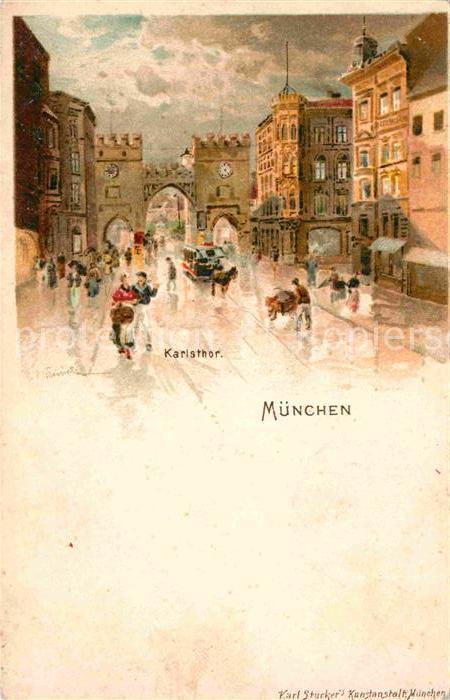 Muenchen Bayern Karlstor