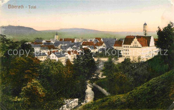 Biberach Riss Totalansicht Kirche