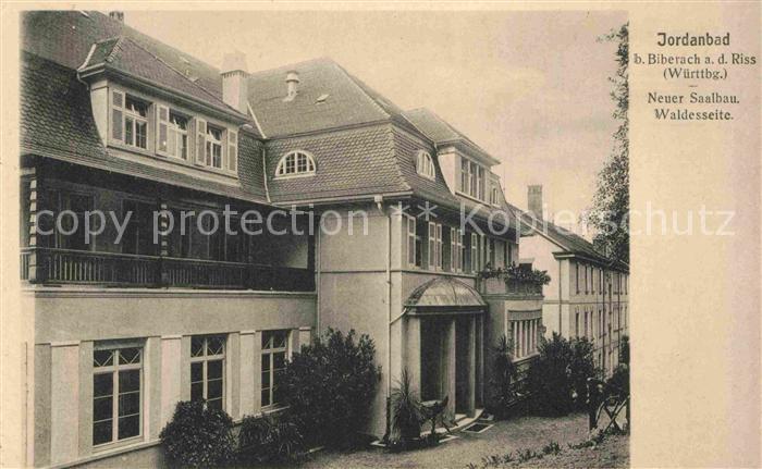 Jordanbad Neuer Saalbau Waldesseite