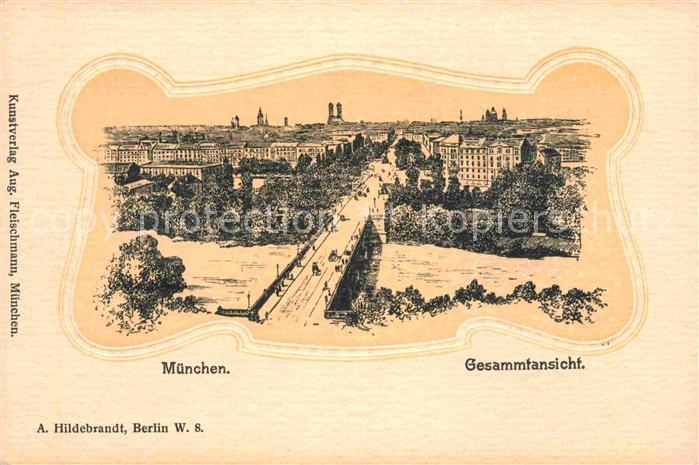 Muenchen Bayern Gesamtansicht