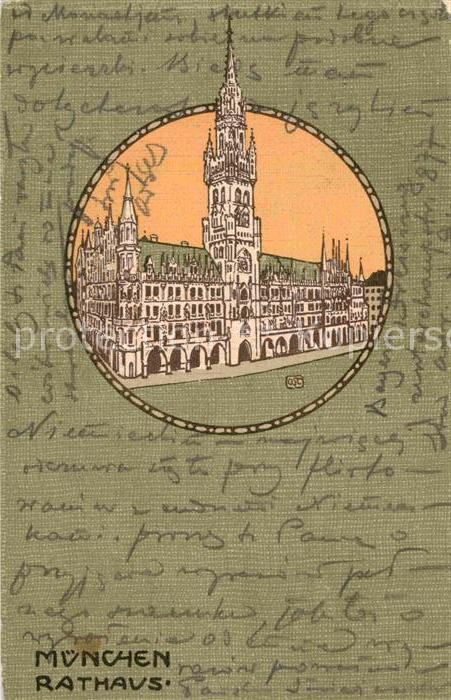 Muenchen Bayern Rathaus