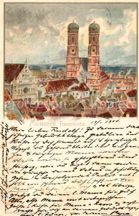 Muenchen Bayern Frauenkirche