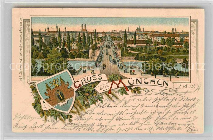 Muenchen Bayern Gesamtansicht