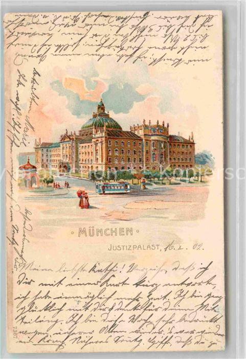 Muenchen Bayern Justizpalast