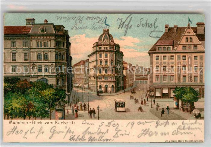 Muenchen Bayern Larlsplatz