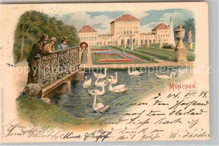Nymphenburg Schloss Schwanenteich