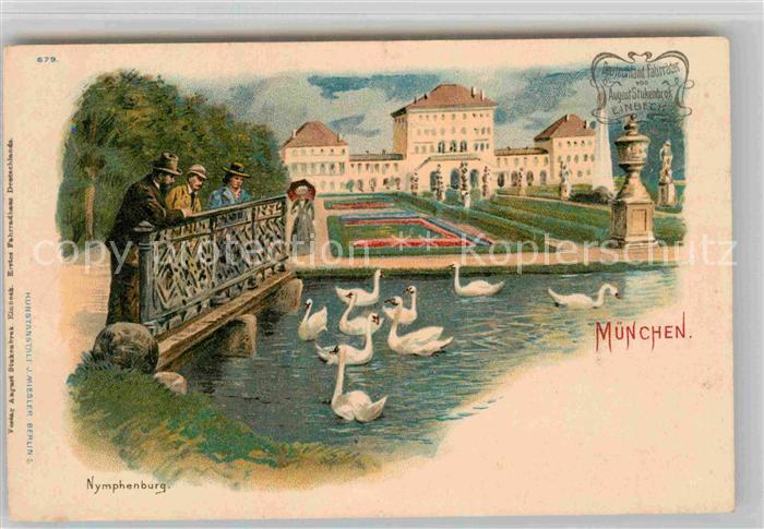 Nymphenburg Schwanenteich
