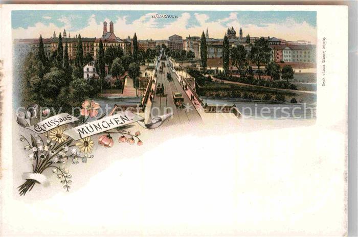 Muenchen Bayern Panorama