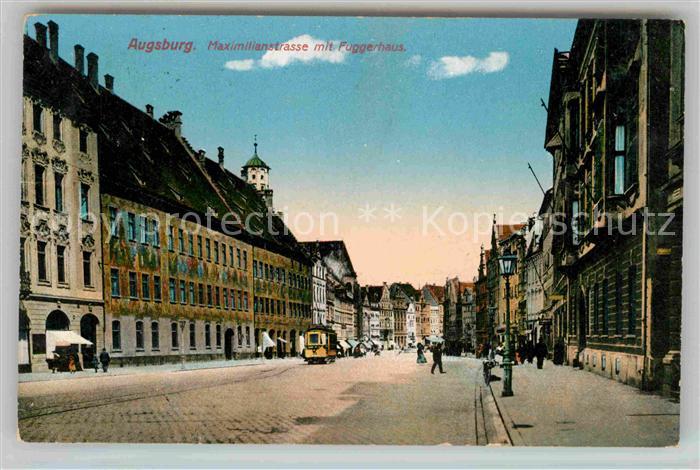 Augsburg Maximilianstrasse Fuggerhaus