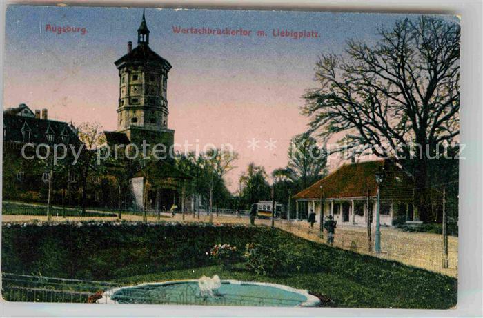Augsburg Wertachbruckertor Liebigplatz