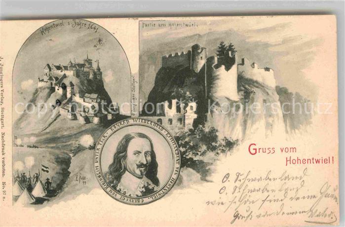 Hohentwiel Festung Konrad Wiederhold