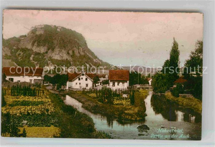 Hohentwiel Partie an der Aach