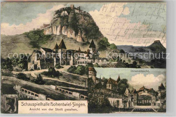 Hohentwiel Festung Schauspielhalle Innenansicht