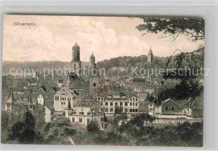 Biberach Riss Stadtpfarrkirche Weisser Turm Ulmer Tor Gigelturm