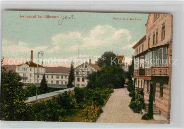 Jordanbad Partie beim Kurhaus