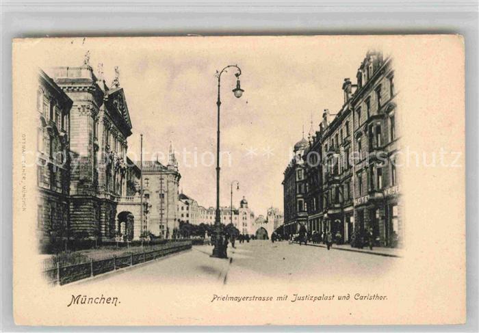 Muenchen Bayern Prielmayerstrasse Justizpalast Karlstor